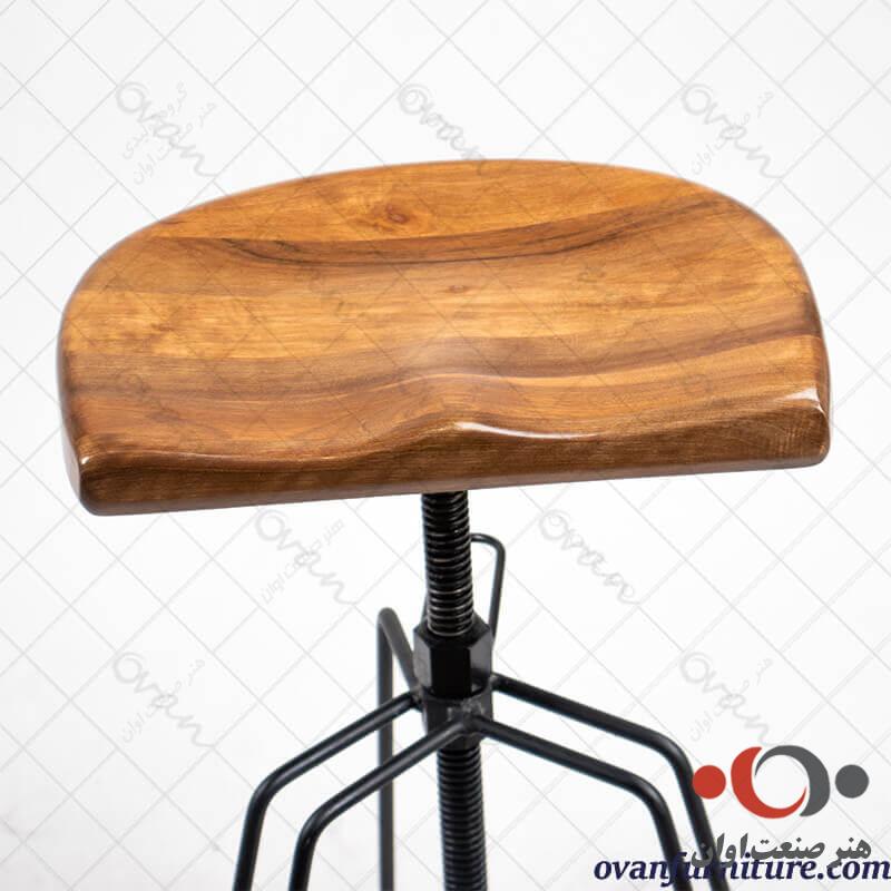 صندلی زیمر پلاس چوبی