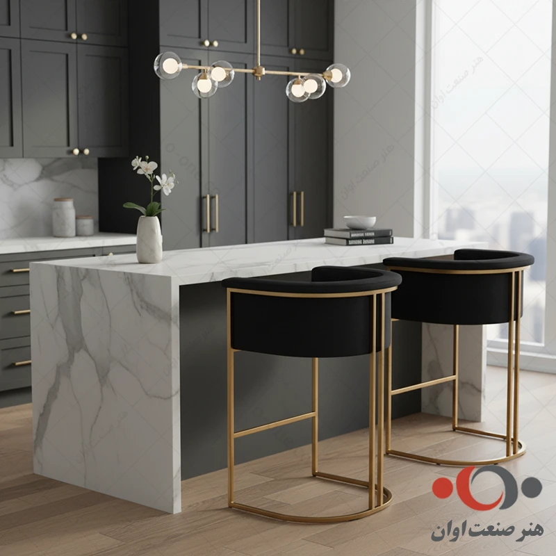 صندلی اپن سوفیا پارچه ای