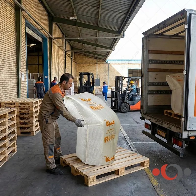 صندلی اپن لارا پارچه ای با بسته بندی شرکتی