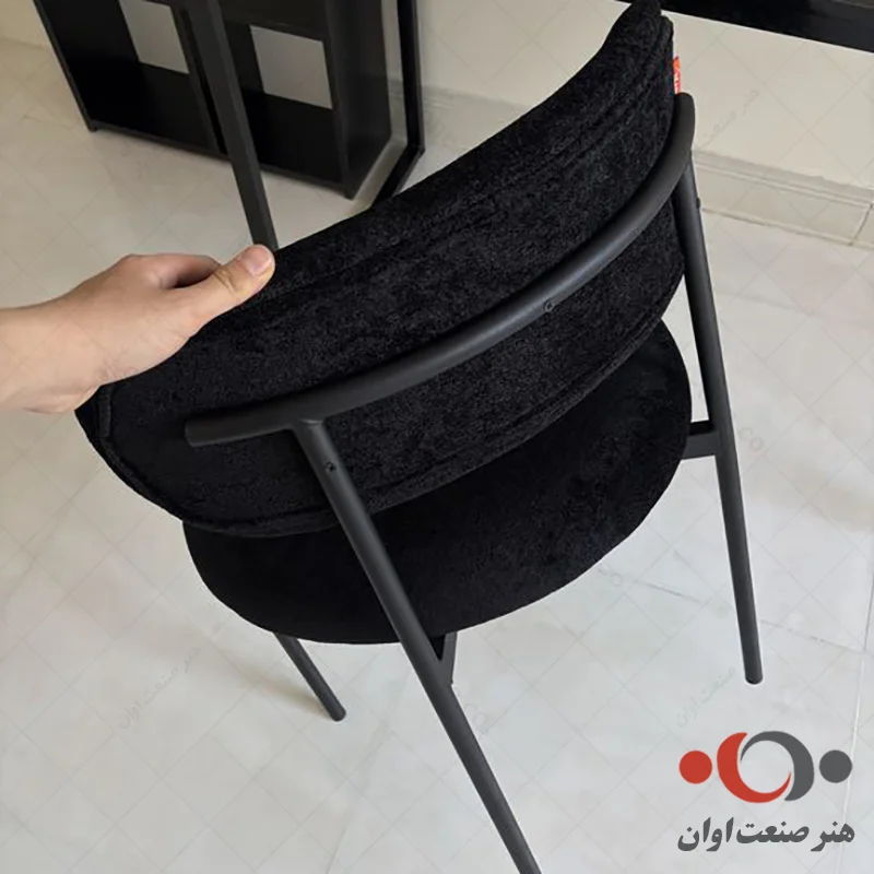صندلی رستورانی تیدا با پایه فلزی