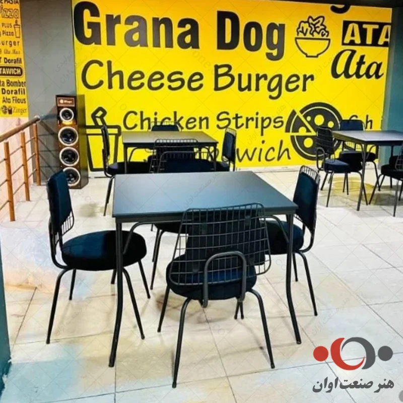 صندلی آرمیتا پارچه ای