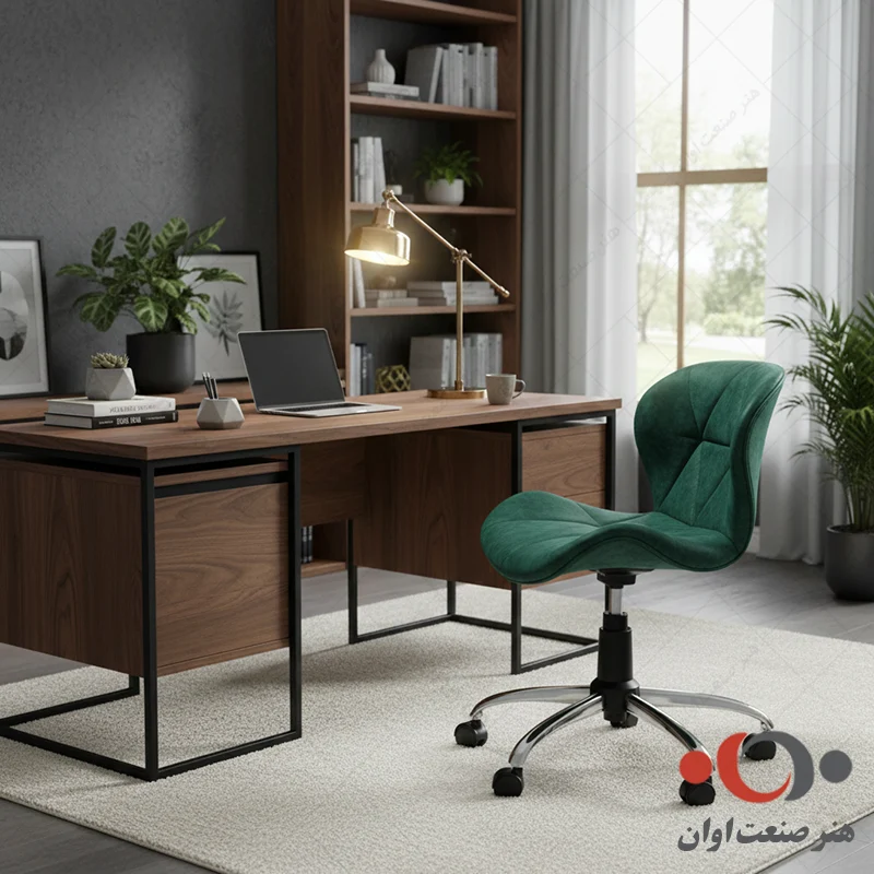 صندلی گردان لارا چرمی