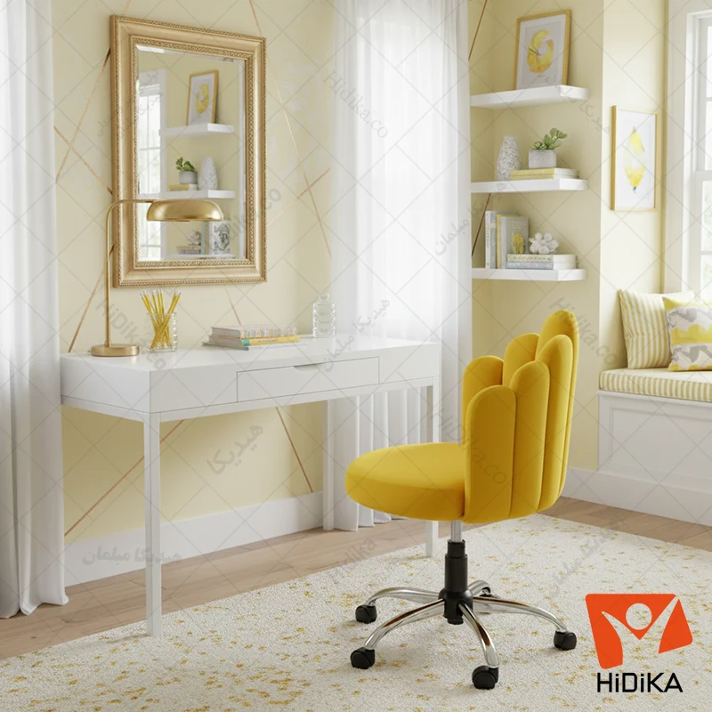 صندلی مطالعه چرخدار