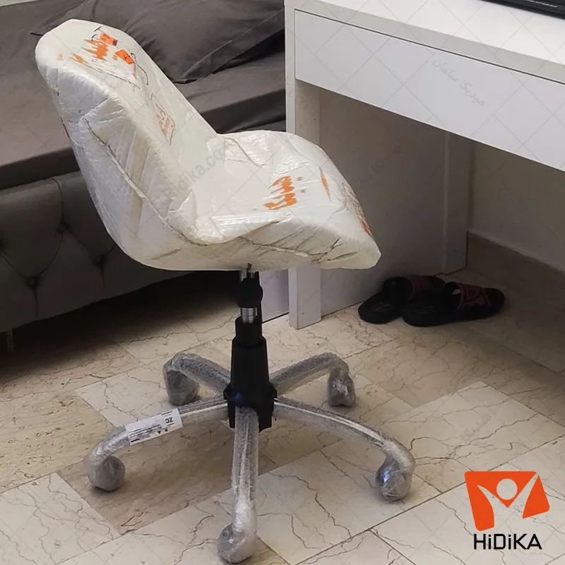 ارسال با بسته بندی صادراتی صندلی گردان لارا پارچه ای