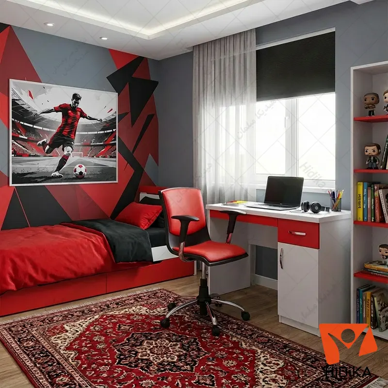 صندلی کامپیوتر هیما دسته دار