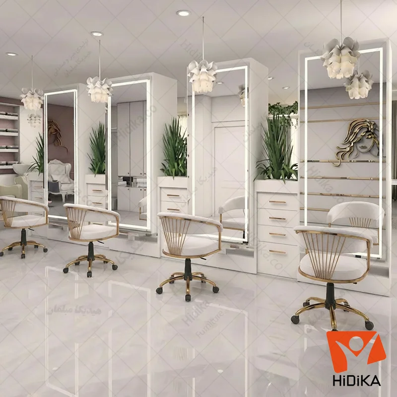 صندلی آرایشگاهی چرخ دار آلیسون