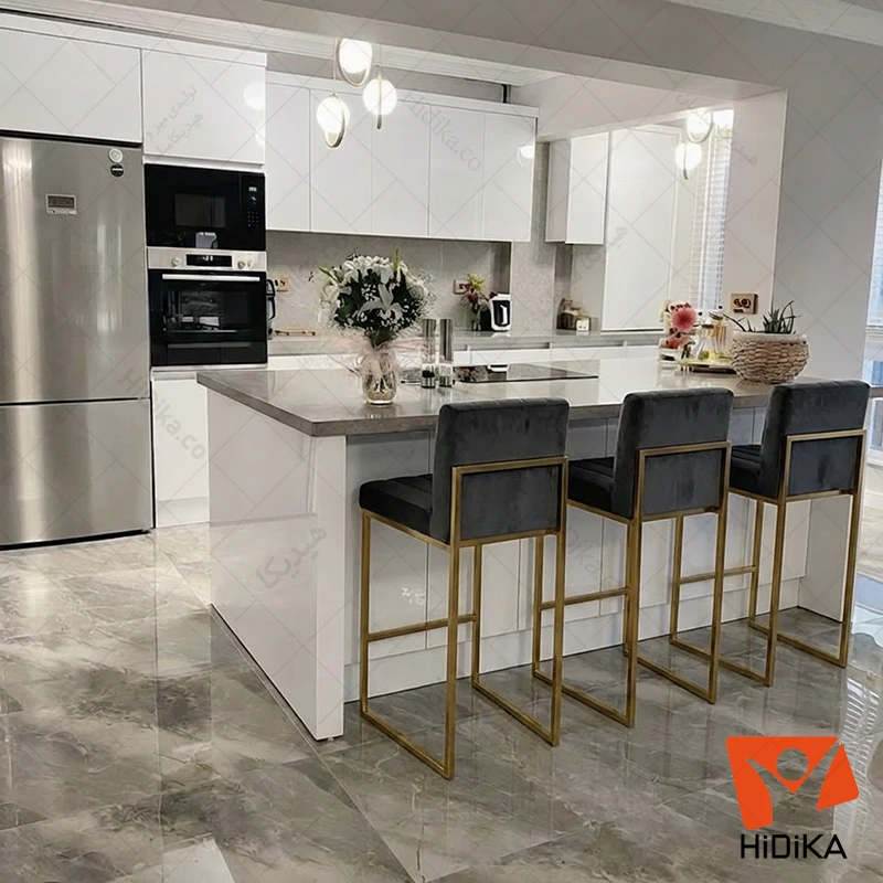 صندلی کانتر پایه ثابت آسنا