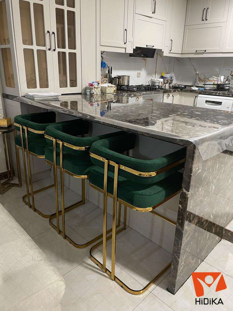 صندلی اپن سلنا پارچه سبز