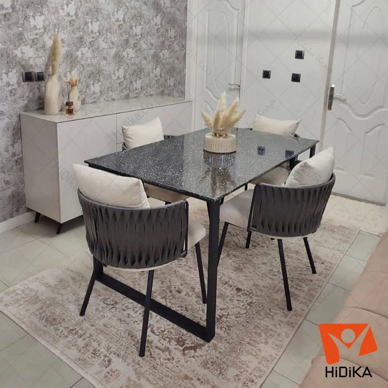 صندلی پایه فلزی آلین