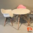 ست میز و صندلی کودک پایه چوبی