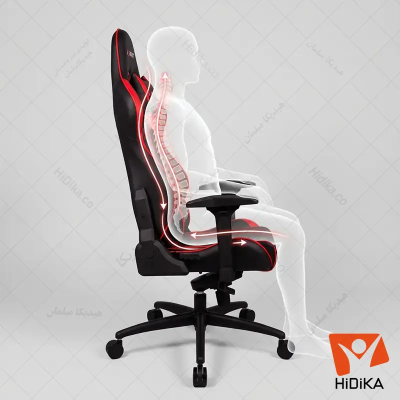 طراحی ارگونومی صندلی گیمینگ ایکس اینفینیتی