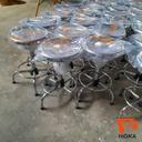 صندلی صفحه استیل تابوره