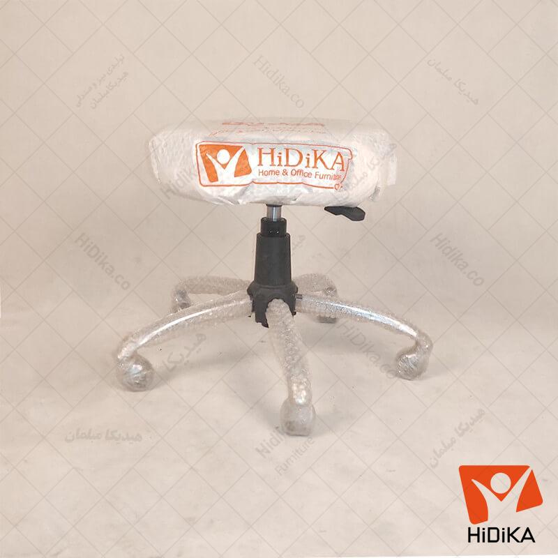 صندلی گردان تابوره پایه فلزی