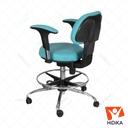 صندلی آزمایشگاهی پشتی دار کد S295T