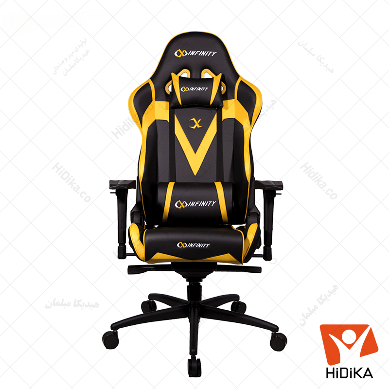 صندلی گیمینگ ایکس اینفینیتی XINFINITY رنگ زرد