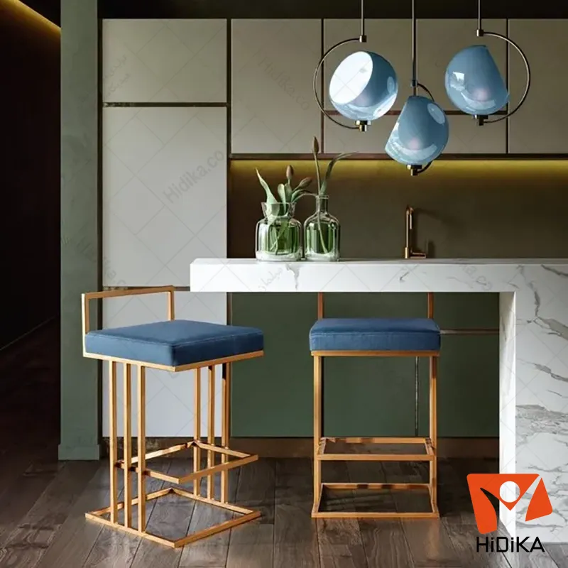 صندلی اپن پران پایه طلائی