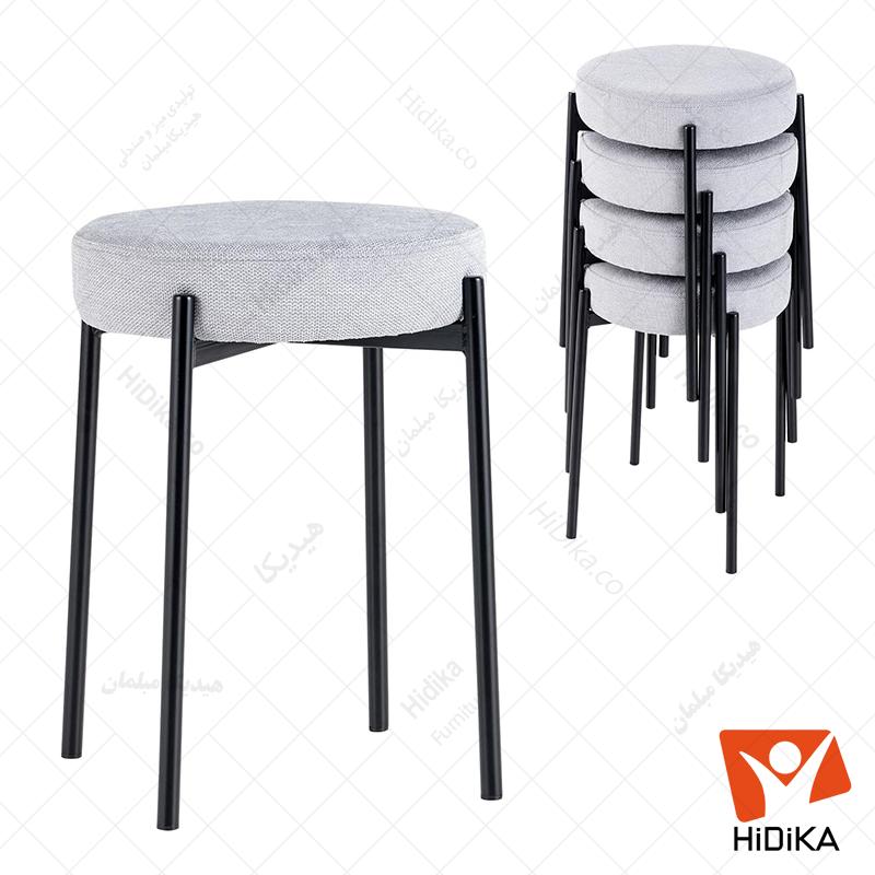 صندلی پاف دلوین بدون پشتی