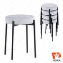 صندلی پاف دلوین بدون پشتی