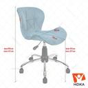 صندلی گردان لارا پارچه ای