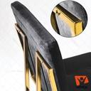 صندلی ملینا بدنه طلائی