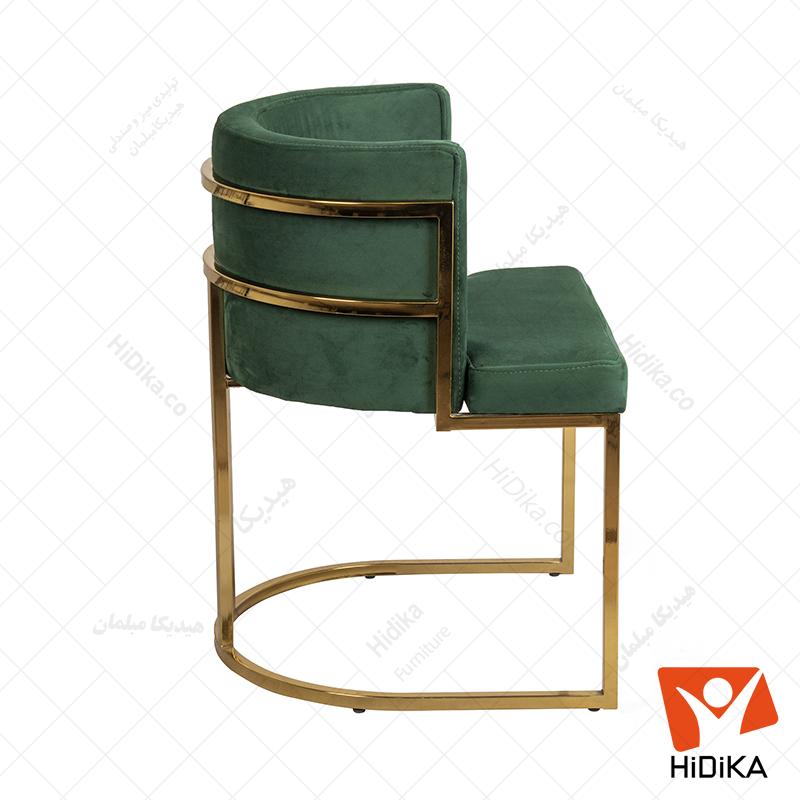 صندلی فلزی نادیا طلائی