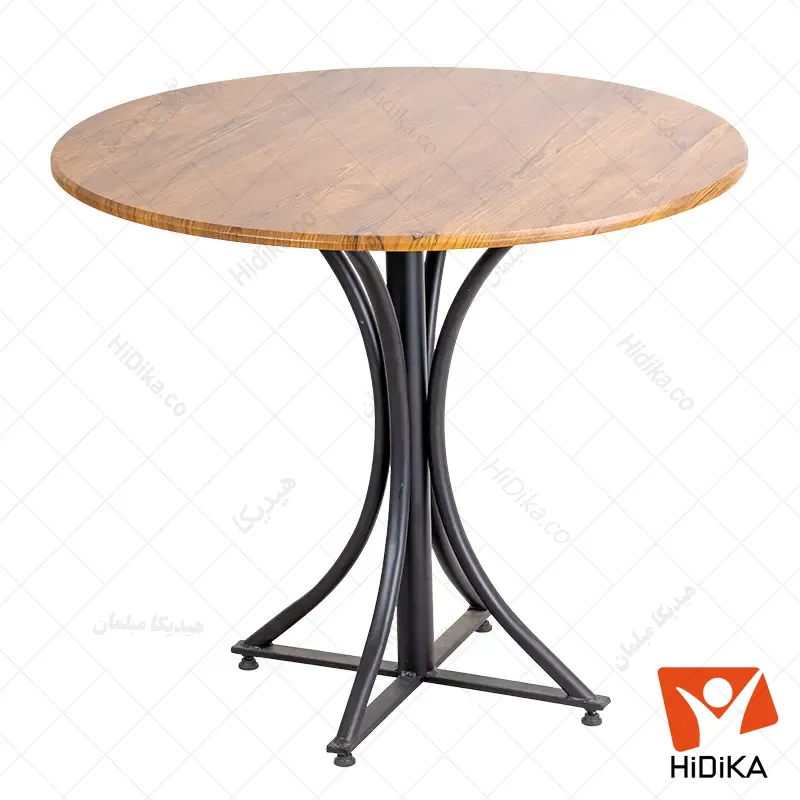 میز فلاور پلاس (سفید, گرد, 80cm)